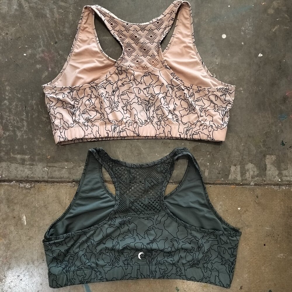 Zyia Active Bomber Sports Bra Set of 2 XXXL - Picture 2 of 4